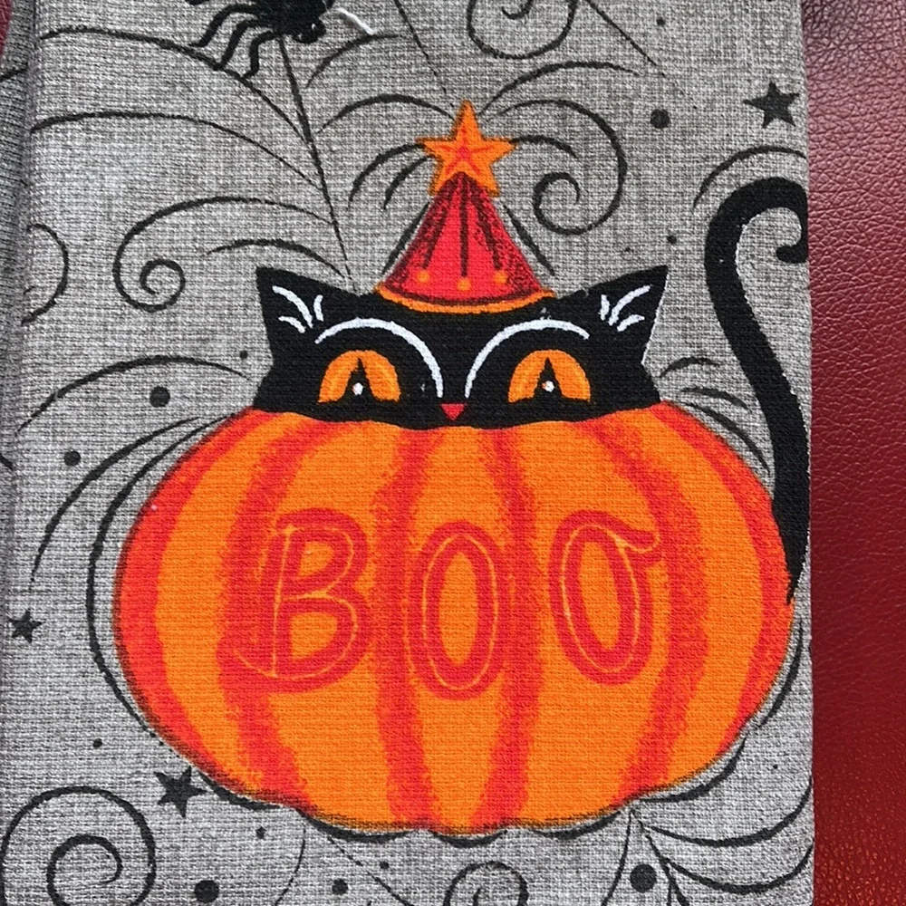 NWT Johanna Parker Halloween kitchen towels